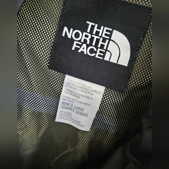 The North Face Gor Tex Mountain jacket coat Men's - Picture 3 of 10